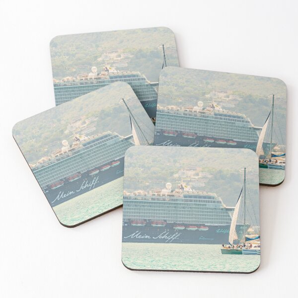 Item preview, Catamaran and Mein Schiff 6 Cruise Ship in Montego Bay designed and sold by debbieannpowell.