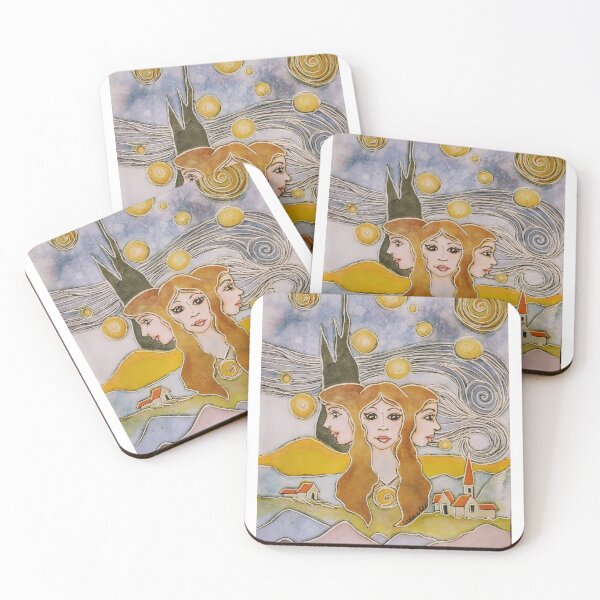 Item preview, 3 Fates Starry Night designed and sold by LadenaRae.