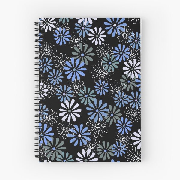 Item preview, Daisies in Shades of Blue and White designed and sold by Diane Warren.