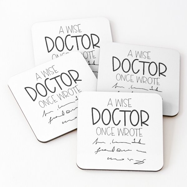 Item preview, A wise doctor once wrote  designed and sold by JohnnyFranklin.