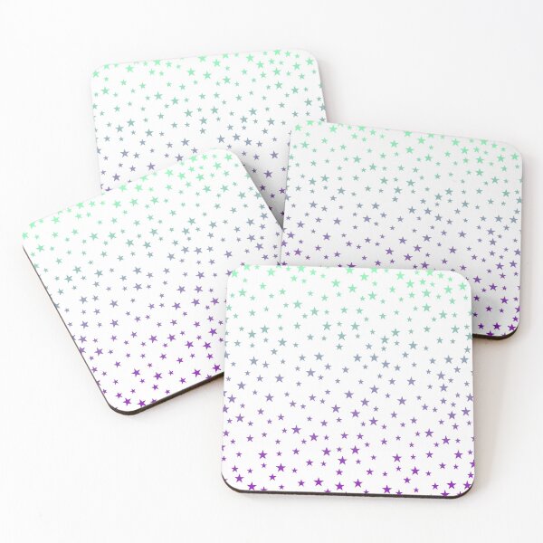 Item preview, Star Design - Teal to Purple designed and sold by mikaylawiser.