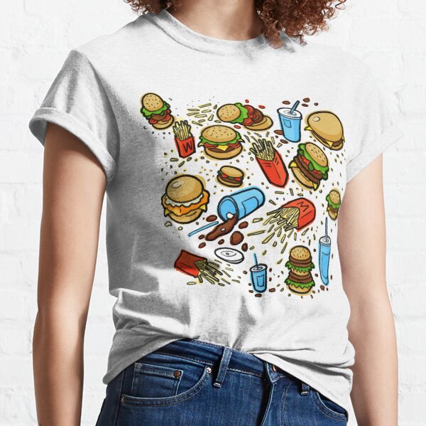 Burgers and Fries Classic T-Shirt