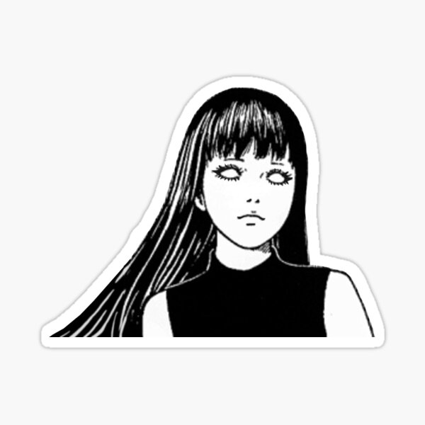Tomie Junji Ito Collection Sticker For Sale By Kawaiicrossing