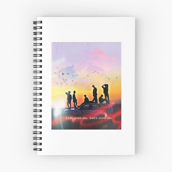 Artikelvorschau, BTS - Das Leben geht weiter entworfen und verkauft von springdaynotes.