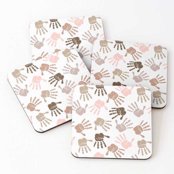 Item preview, Handprints Flesh Colored designed and sold by karwilberevivalcollection.