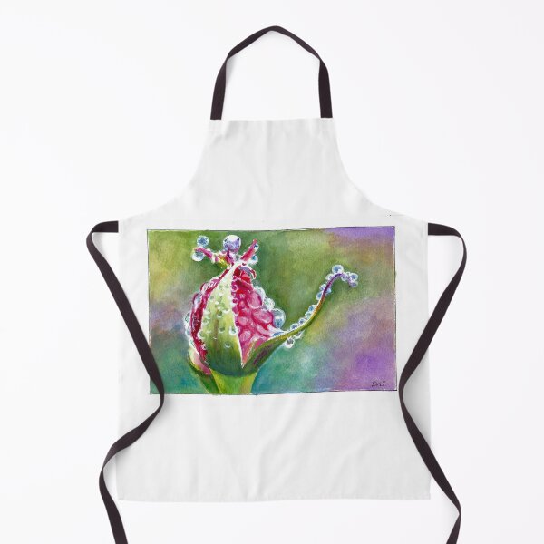 Item preview, Dewdrops on a rosebud designed and sold by Dai Wynn Fine Art.