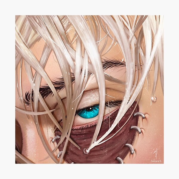 Anime Eyes Photographic Print for Sale by colemannon