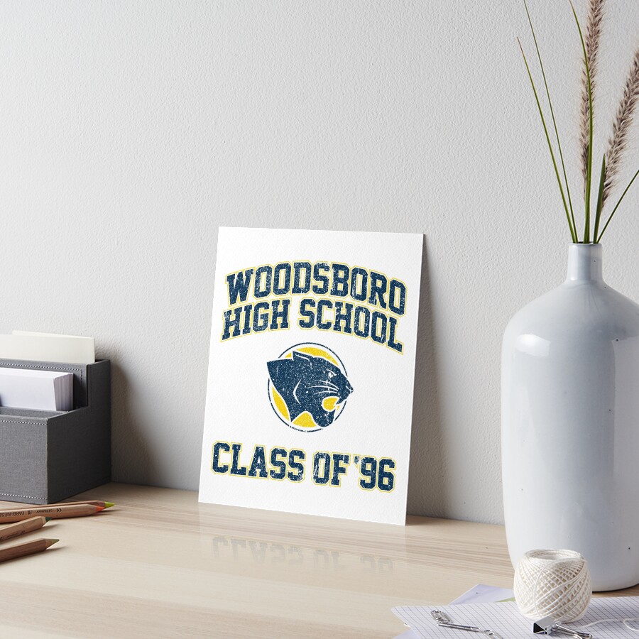 "Woodsboro High School Class of 96 (Variant)" Art Board Print by