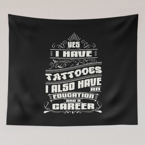 Item preview, Tattooed Inked Educated Career designed and sold by sunnym79.