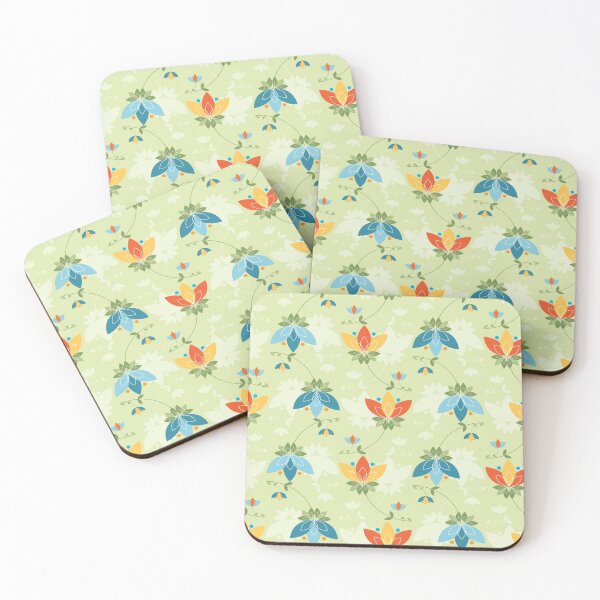 Item preview, Pastel Flowers Pattern designed and sold by lanolga.