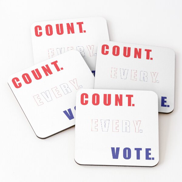 Item preview, COUNT EVERY VOTE designed and sold by GinnyH.