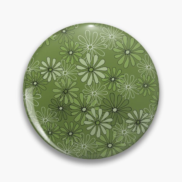 Item preview, Daisies in Shades of Green designed and sold by Diane Warren.
