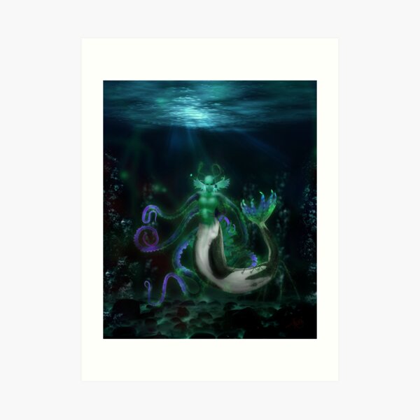 Dametria's Monster Art Print