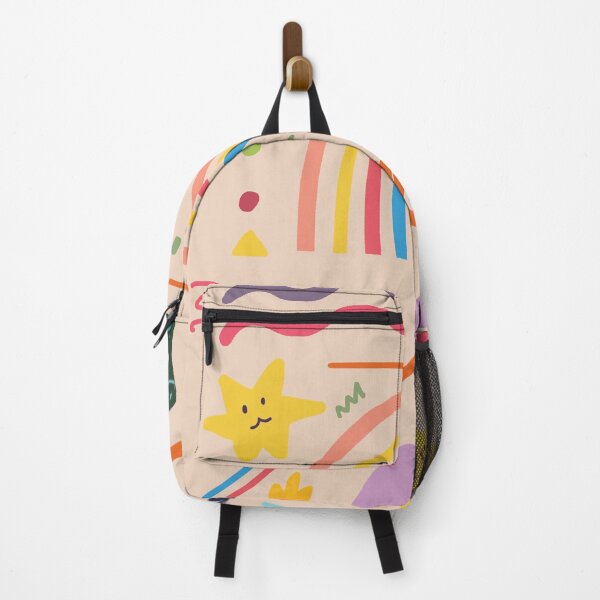 Item preview, The Rainbow with her friends - Abstract Shapes designed and sold by Nancy Studio.