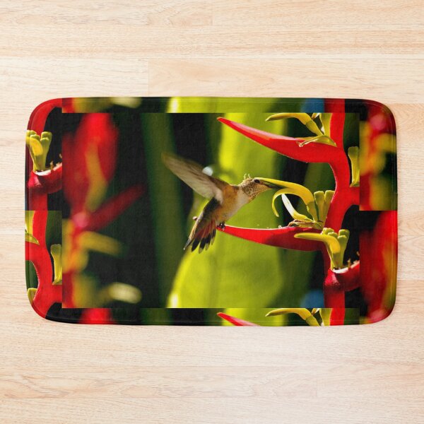 Item preview, Hummingbird Feeding On Heliconia designed and sold by PsychoAlien.com.