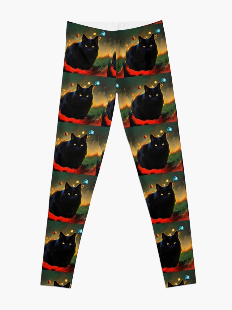 Black Cat Leggings