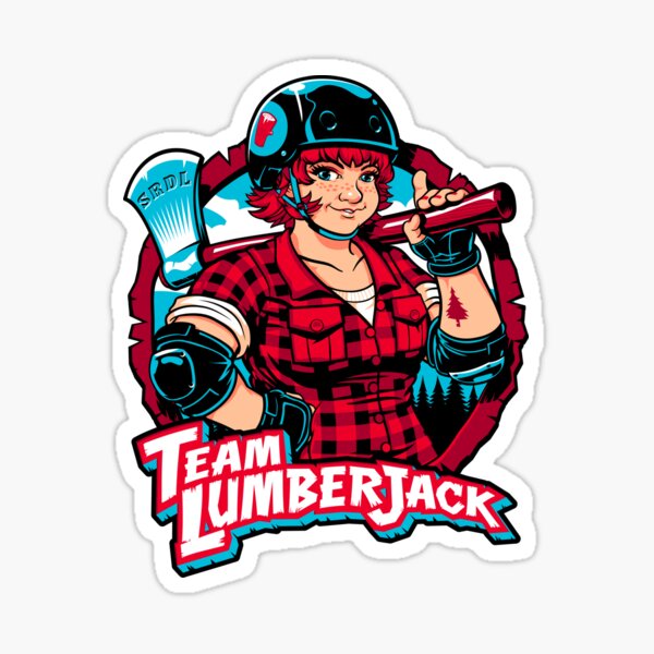 SRDL Team Lumberjack Sticker