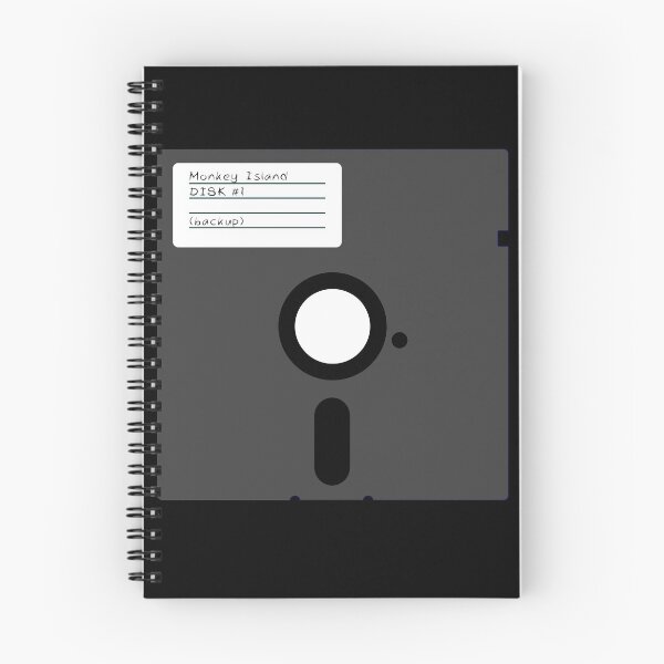 Item preview, Floppy Disk - Monkey Island Diskette 8" Old School designed and sold by NewArtwork.
