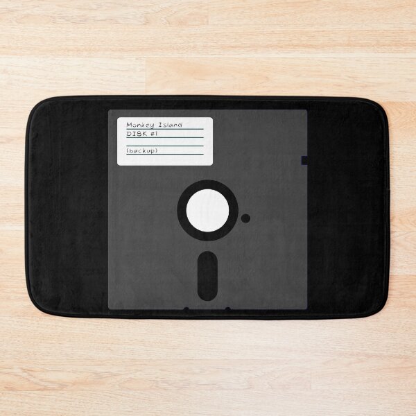 Item preview, Floppy Disk - Monkey Island Diskette 8" Old School designed and sold by NewArtwork.