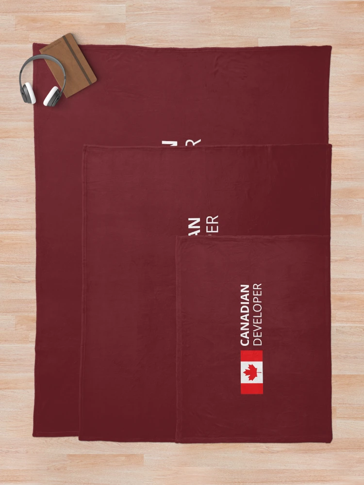 Thumbnail 5 of 6, Throw Blanket, Canadian Developer designed and sold by Code Wear.