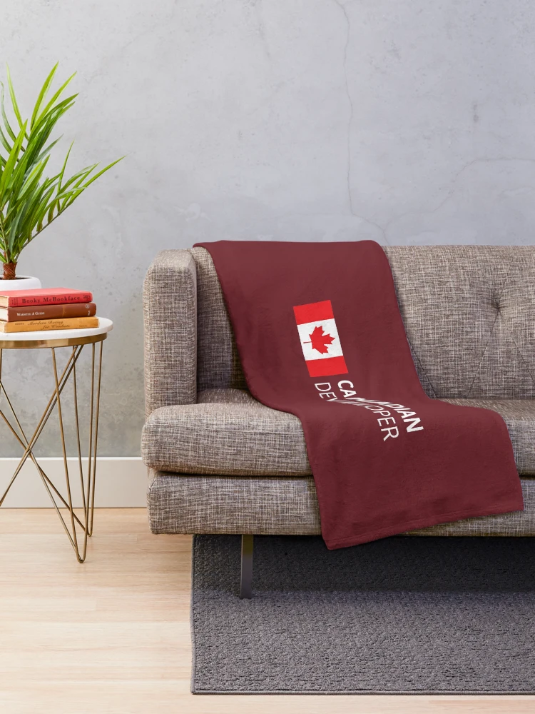 Thumbnail 2 of 6, Throw Blanket, Canadian Developer designed and sold by Code Wear.