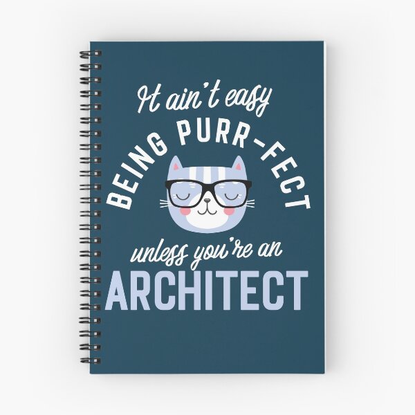 Item preview, Architect Cat Lover Gifts - It ain't easy being Purr Fect designed and sold by betternotes.