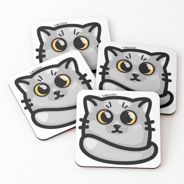 Item preview, Chonky Boi - Gray Kitty designed and sold by TswizzleEG.