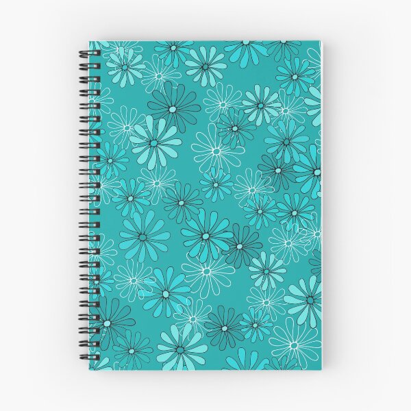 Item preview, Daisies in Shades of Turquoise designed and sold by Diane Warren.