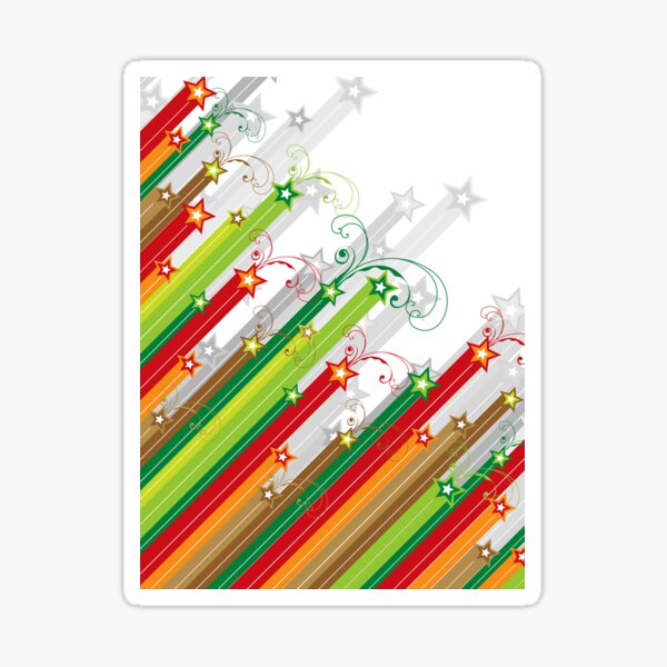 Item preview, Festive Colorful Stars and Stripes designed and sold by fatfatin.