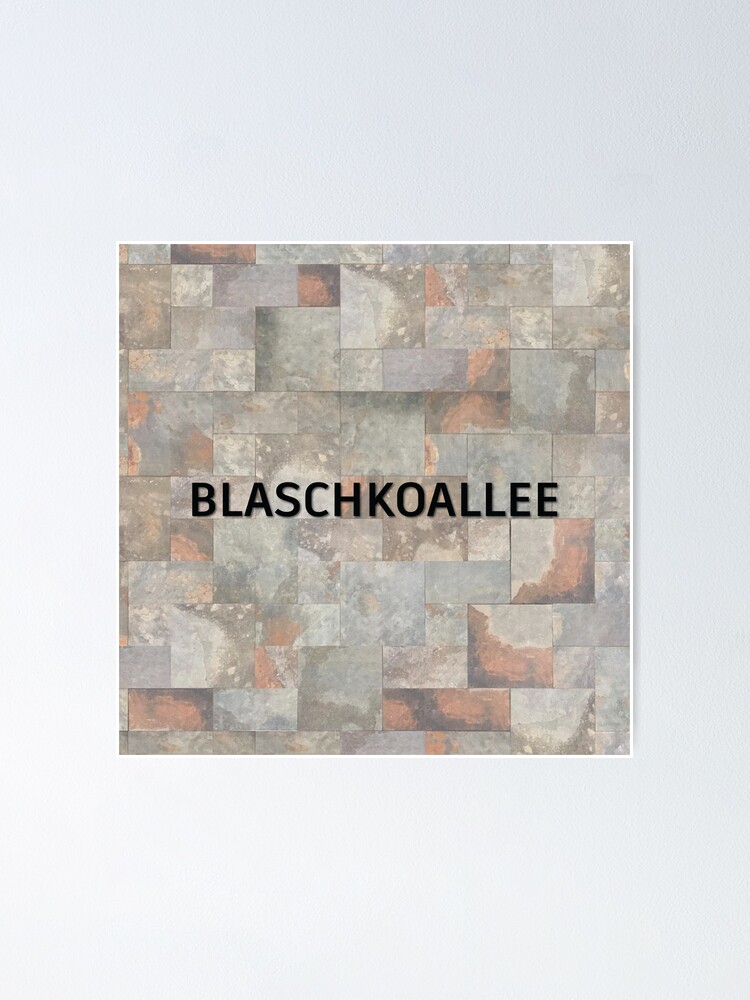 Alternate view of Blaschkoallee Station Tiles (Berlin) Poster