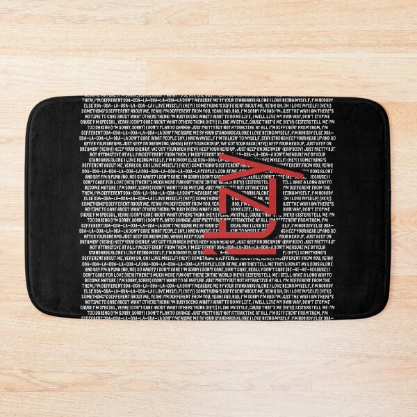 Item preview, Itzy kpop lyrics - black designed and sold by Kpop Seoul Shop.