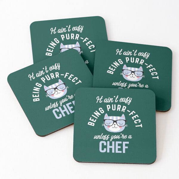 Item preview, Chef Cat Lover Gifts - It ain't easy being Purr Fect designed and sold by betternotes.