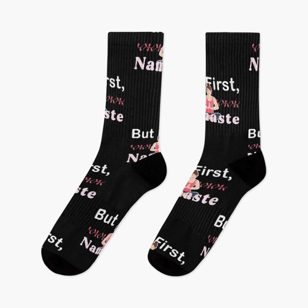 Item preview, But First, Namaste Funny Yoga Relaxing Gift designed and sold by Scratches Tees.