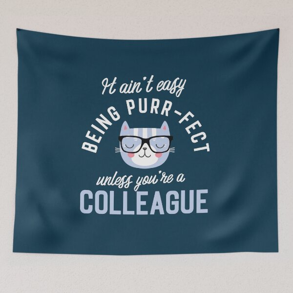Item preview, Colleague Cat Lover Gifts - It ain't easy being Purr Fect designed and sold by betternotes.