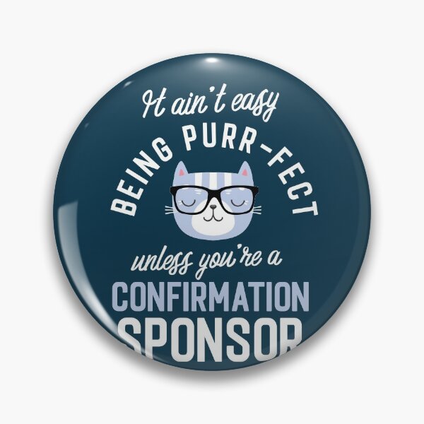 Item preview, Confirmation Sponsor Cat Lover Gifts - It ain't easy being Purr Fect designed and sold by betternotes.