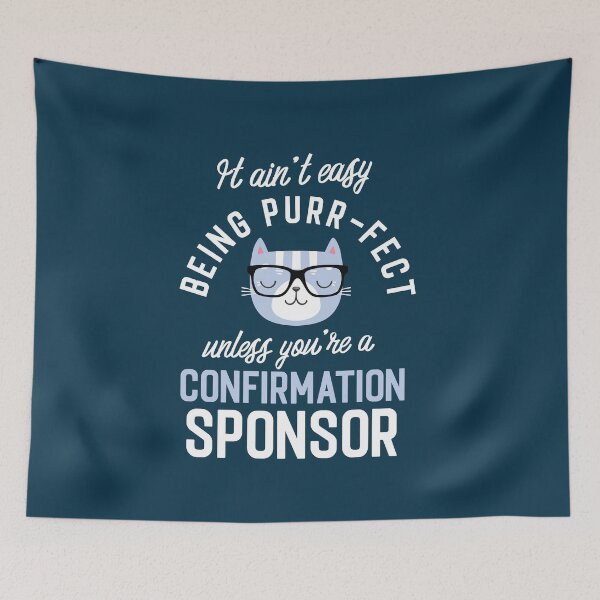 Item preview, Confirmation Sponsor Cat Lover Gifts - It ain't easy being Purr Fect designed and sold by betternotes.