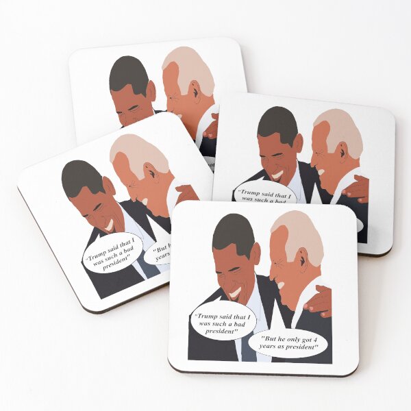 Item preview, Obama and Biden laughing at former President Trump designed and sold by Quotes-I-Wear.