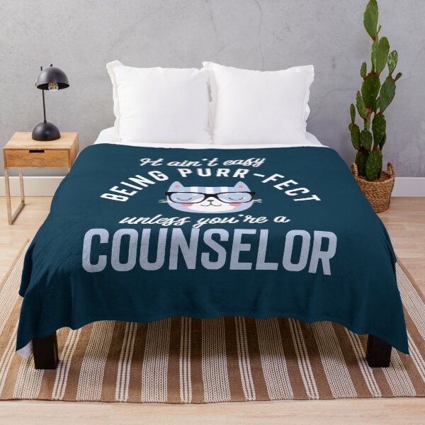 Item preview, Counselor Cat Lover Gifts - It ain't easy being Purr Fect designed and sold by betternotes.