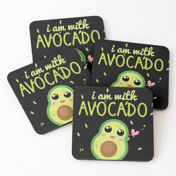 Item preview, I AM WITH AVOCADO: Green style/ Fruit mood/ Avocado lover designed and sold by Houssemanthony.