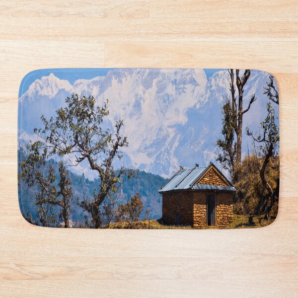 Item preview, Glacier blue mountain view designed and sold by Mariolangstieh.