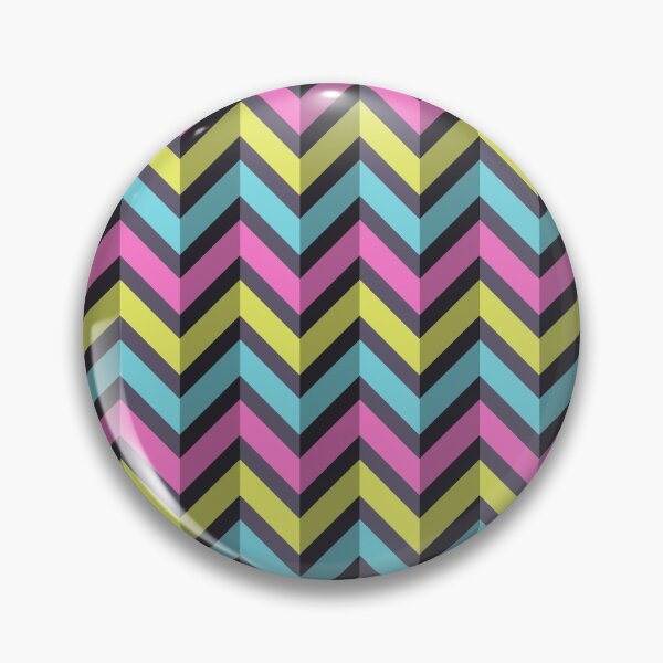 Item preview, Zigzag color lines fashion geometric pattern, chevron stylized pattern. designed and sold by IndigoCat.