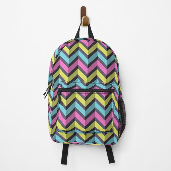 Item preview, Zigzag color lines fashion geometric pattern, chevron stylized pattern. designed and sold by IndigoCat.