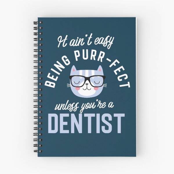 Item preview, Dentist Cat Lover Gifts - It ain't easy being Purr Fect designed and sold by betternotes.
