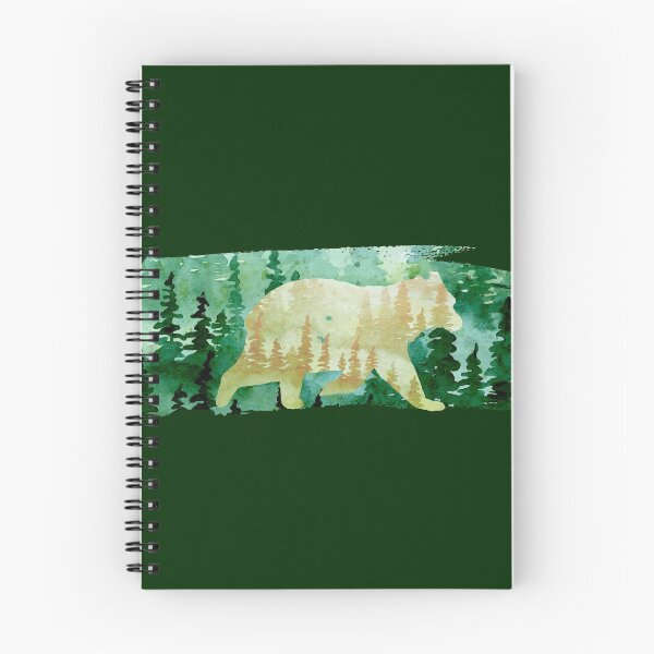 Item preview, Abstract Forest Bear designed and sold by adortopia.