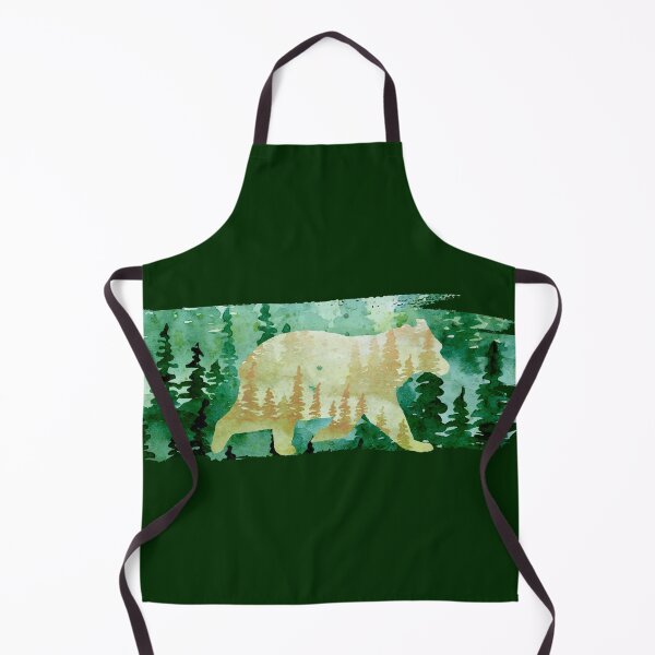 Item preview, Abstract Forest Bear designed and sold by adortopia.