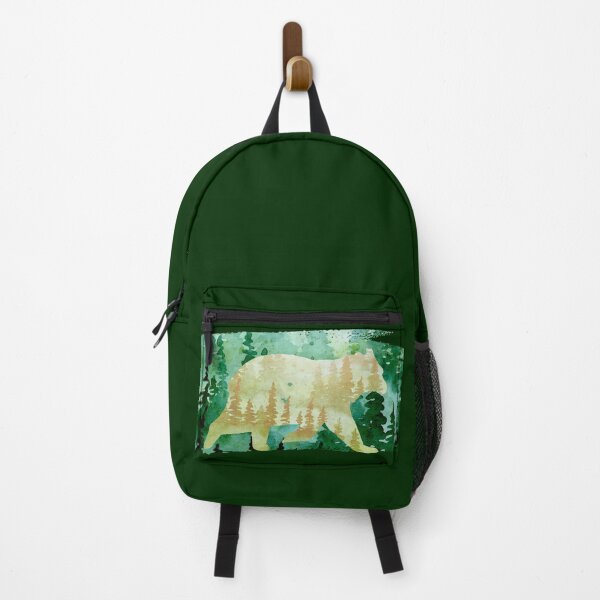 Item preview, Abstract Forest Bear designed and sold by adortopia.