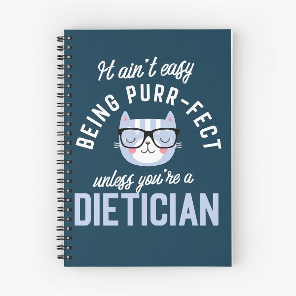 Item preview, Dietician Cat Lover Gifts - It ain't easy being Purr Fect designed and sold by betternotes.