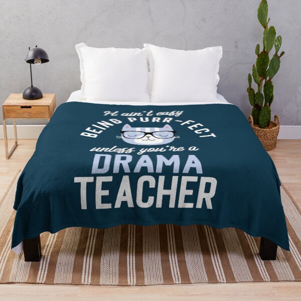 Item preview, Drama Teacher Cat Lover Gifts - It ain't easy being Purr Fect designed and sold by betternotes.
