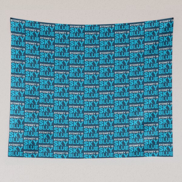 Item preview, Sydney is sky blue designed and sold by Strip Tees.