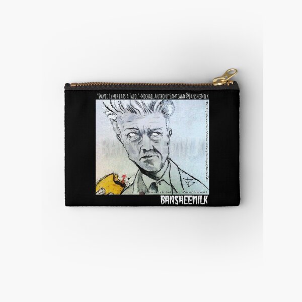 Item preview, David Lynch Eating Tacos designed and sold by BansheeMilk.